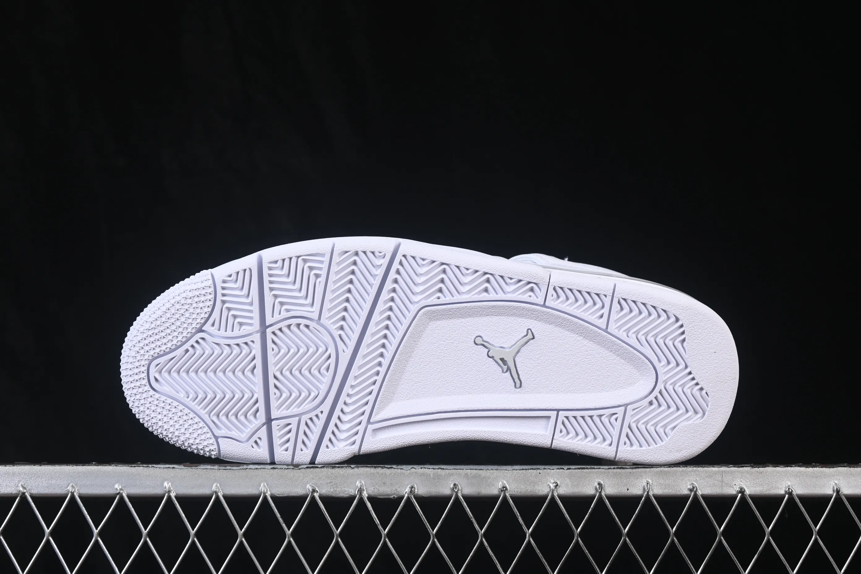 All categories Air Jordan Jordan series basketball shoes Air Jordan 4 LJR version Air Jordan 4 Retro "PureMoney" AJ4 Joe 4 White Cat First layer leather 308497-100